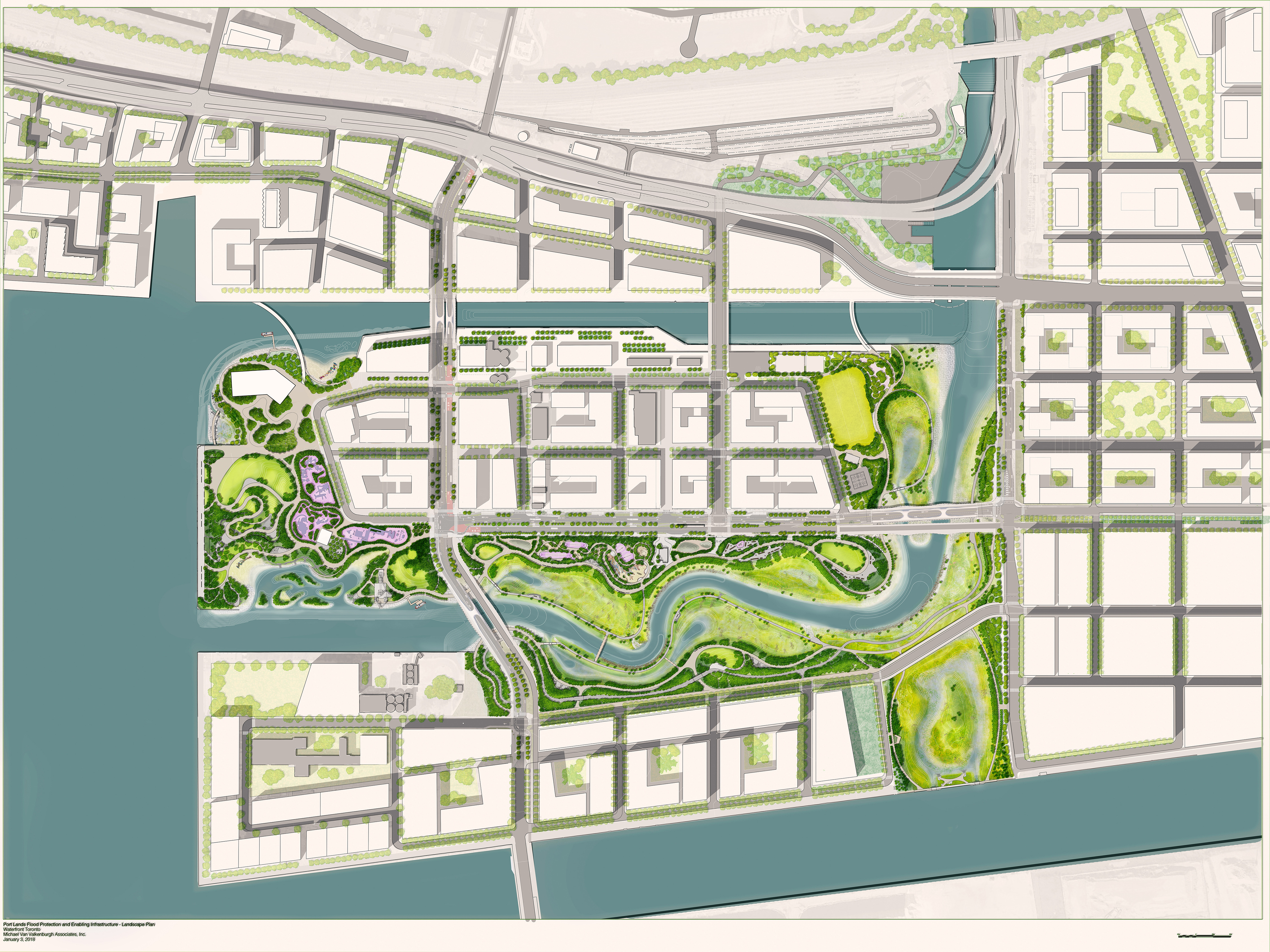 Lower Don Lands Illustration