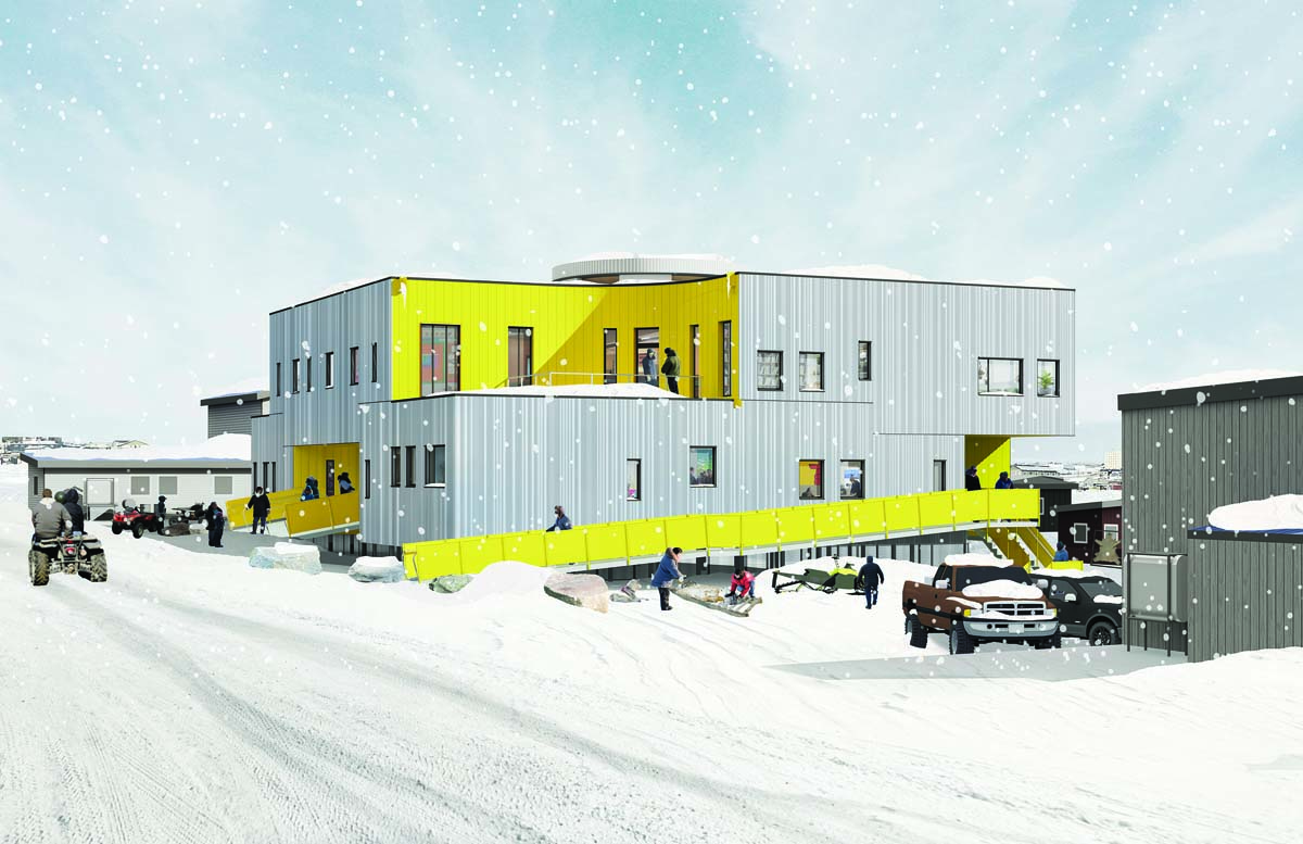 Lateral Office community centre in Iqaluit