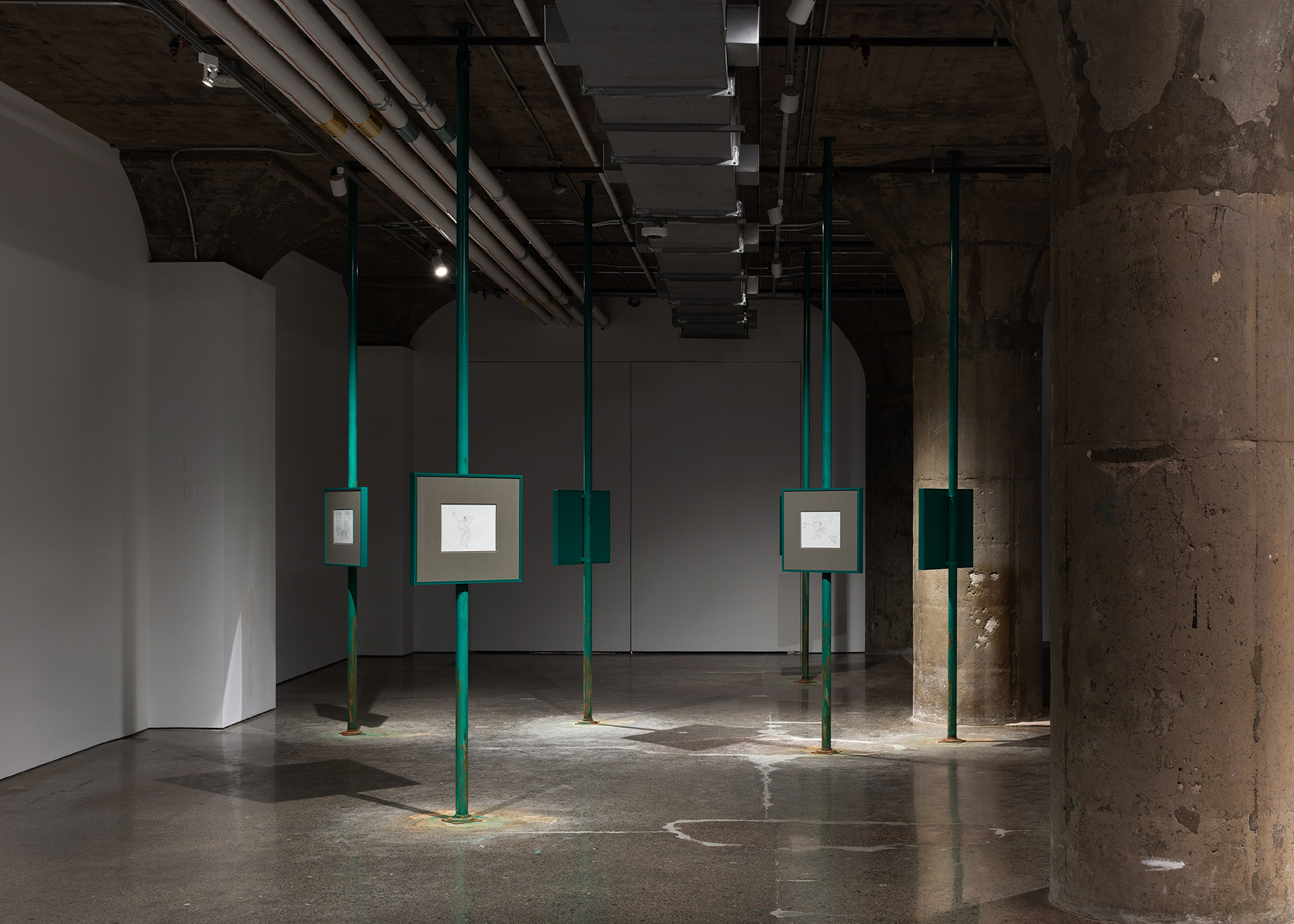 Jean-Paul Kelly installation at MOCA