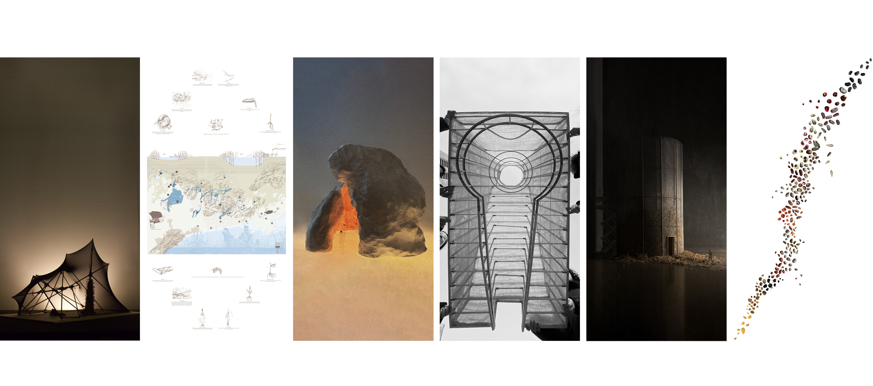 six projects for the reconciliation reflections installation