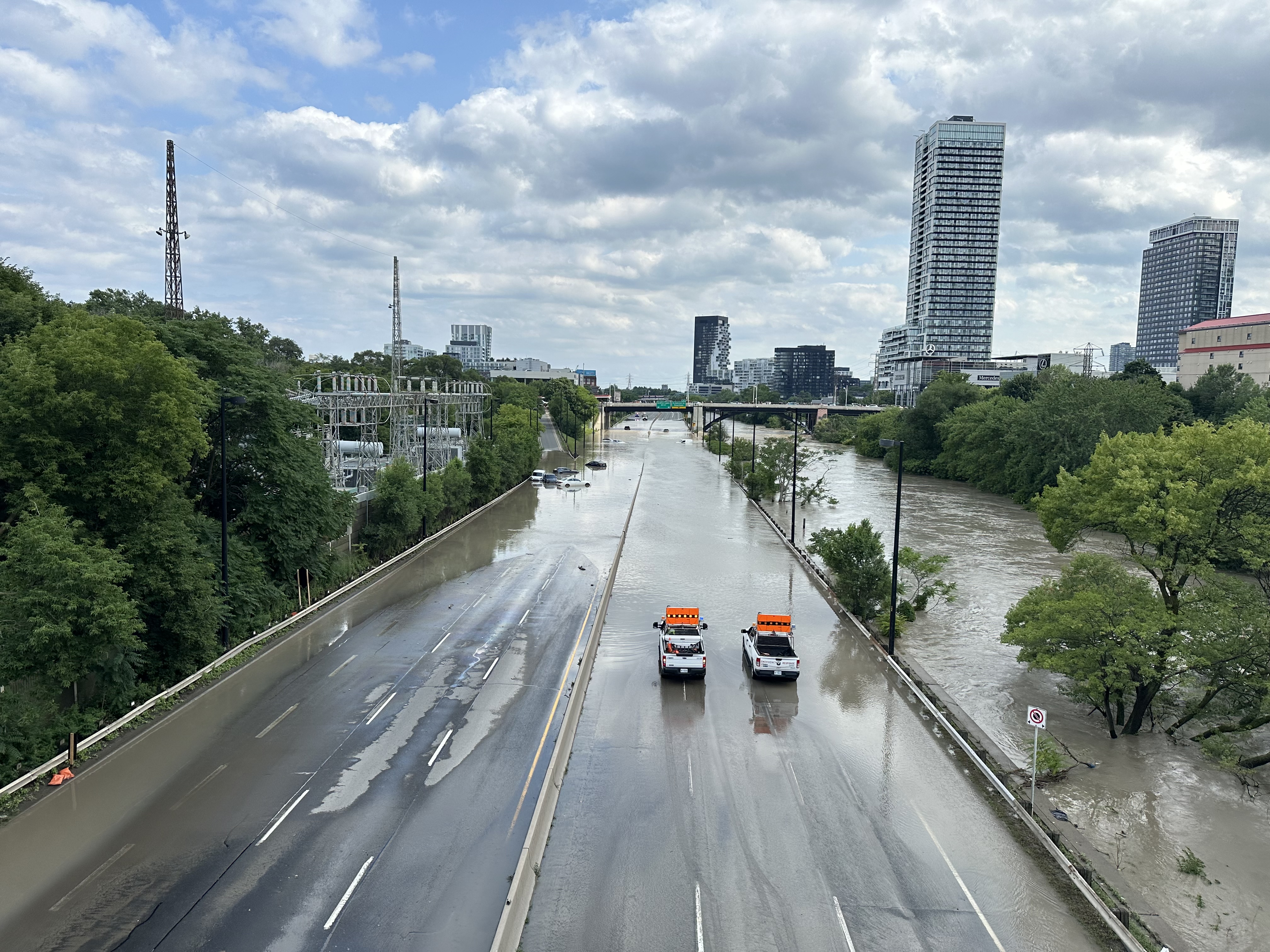 Don River flooding