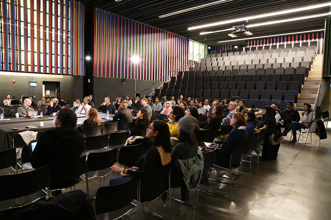 People at Symposium Event