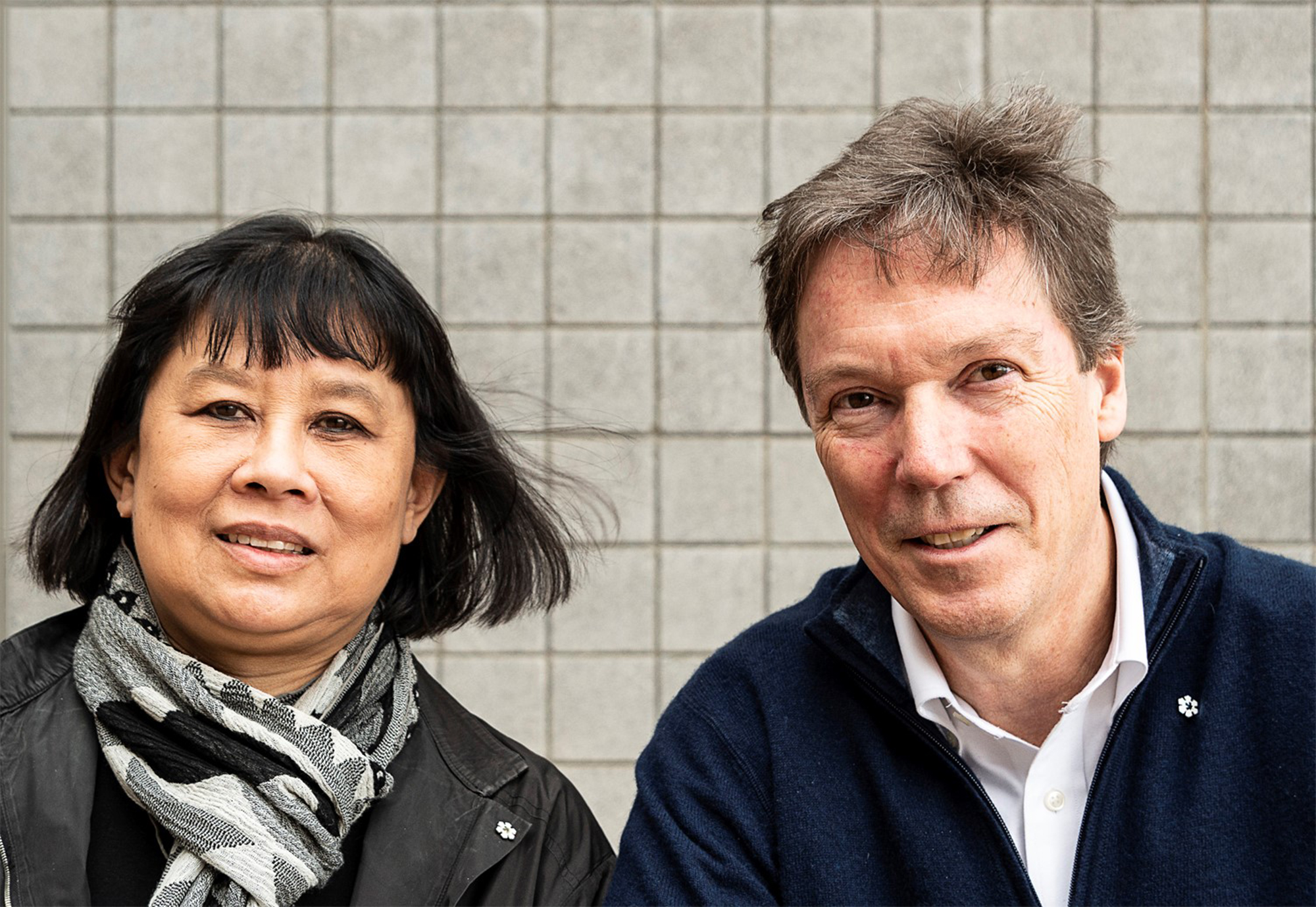 Brigitte Shim and Howard Sutcliffe