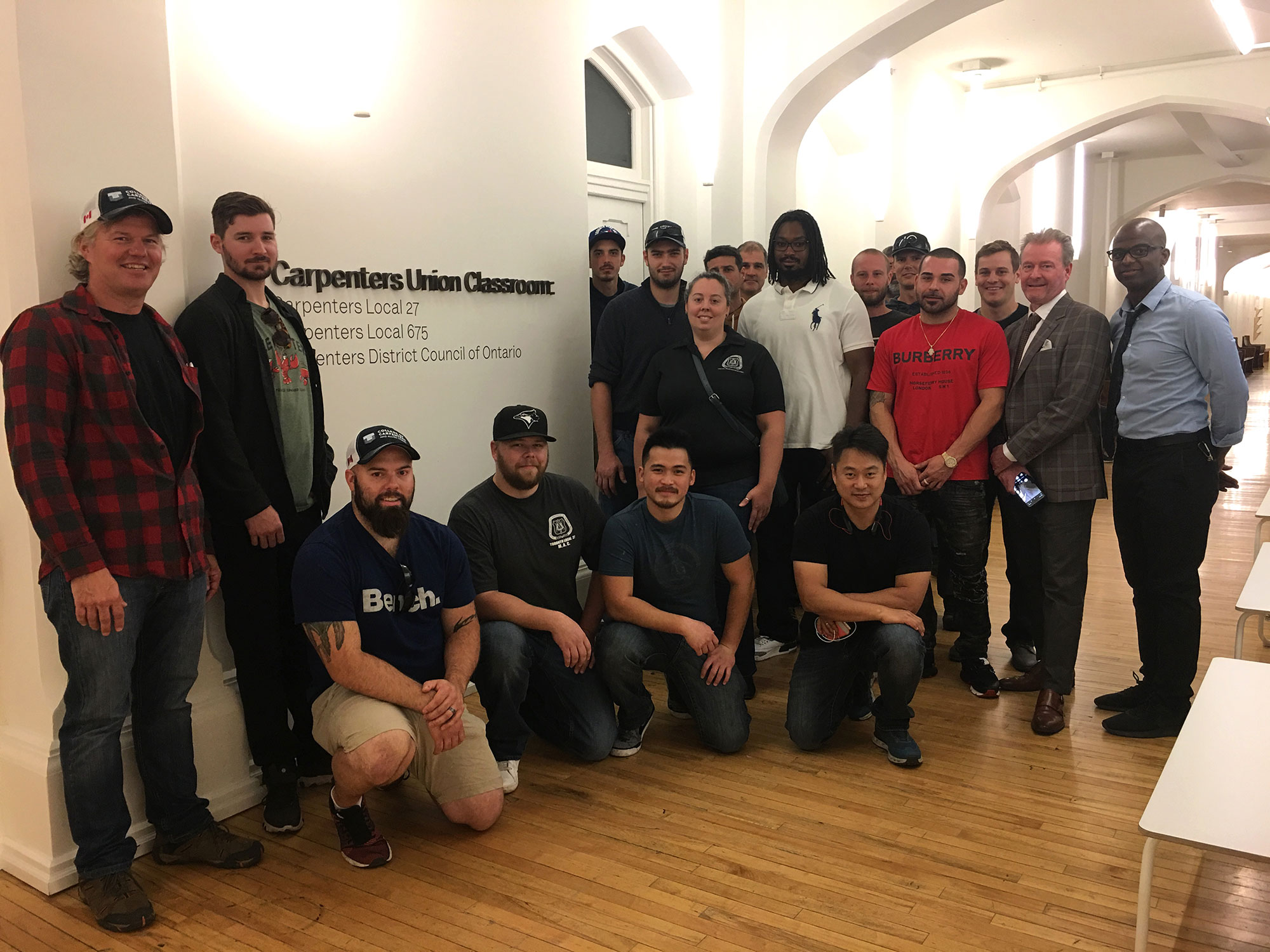 Carptenters Union Visit