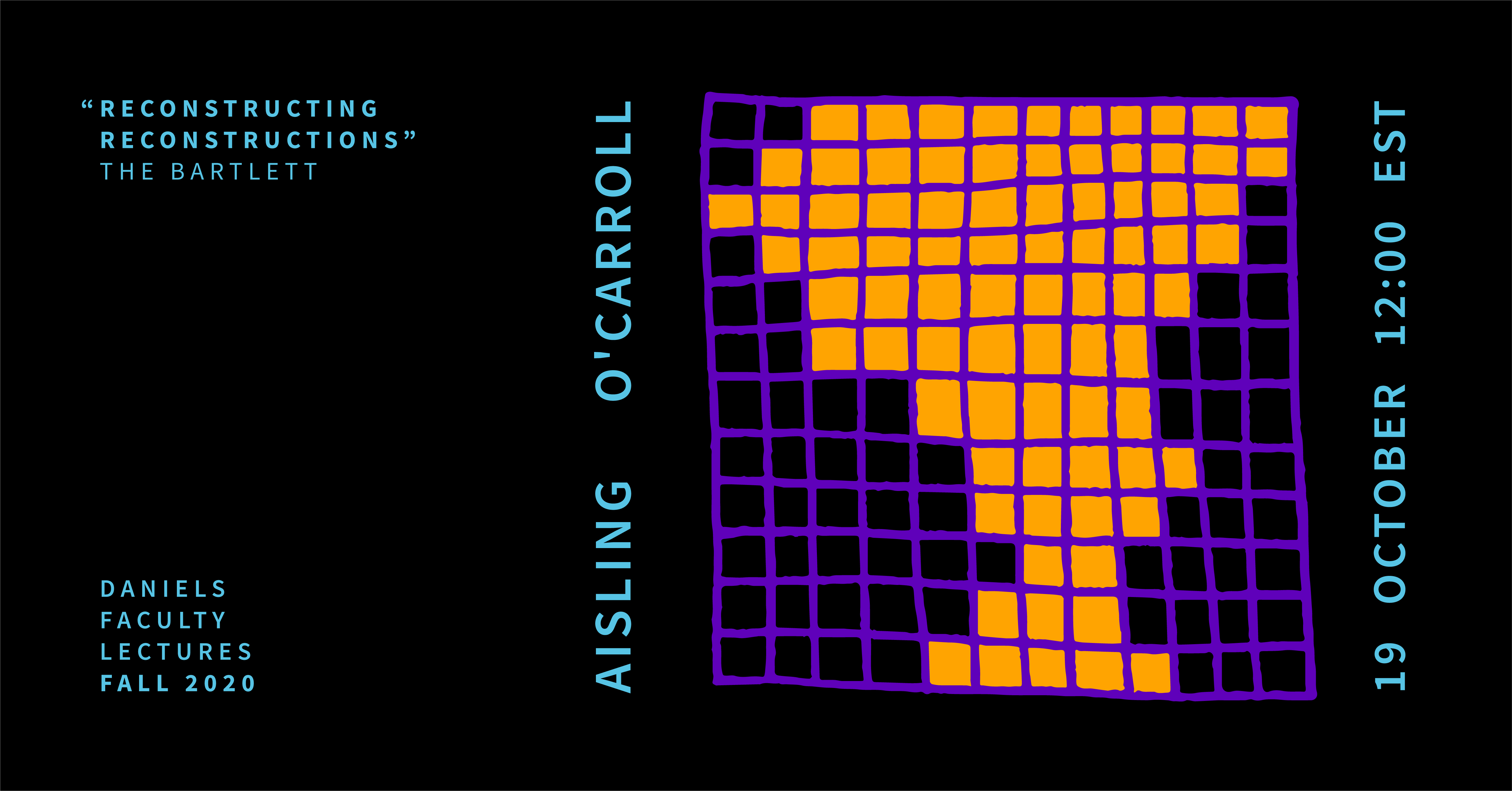 Aisling O'Carroll lecture poster