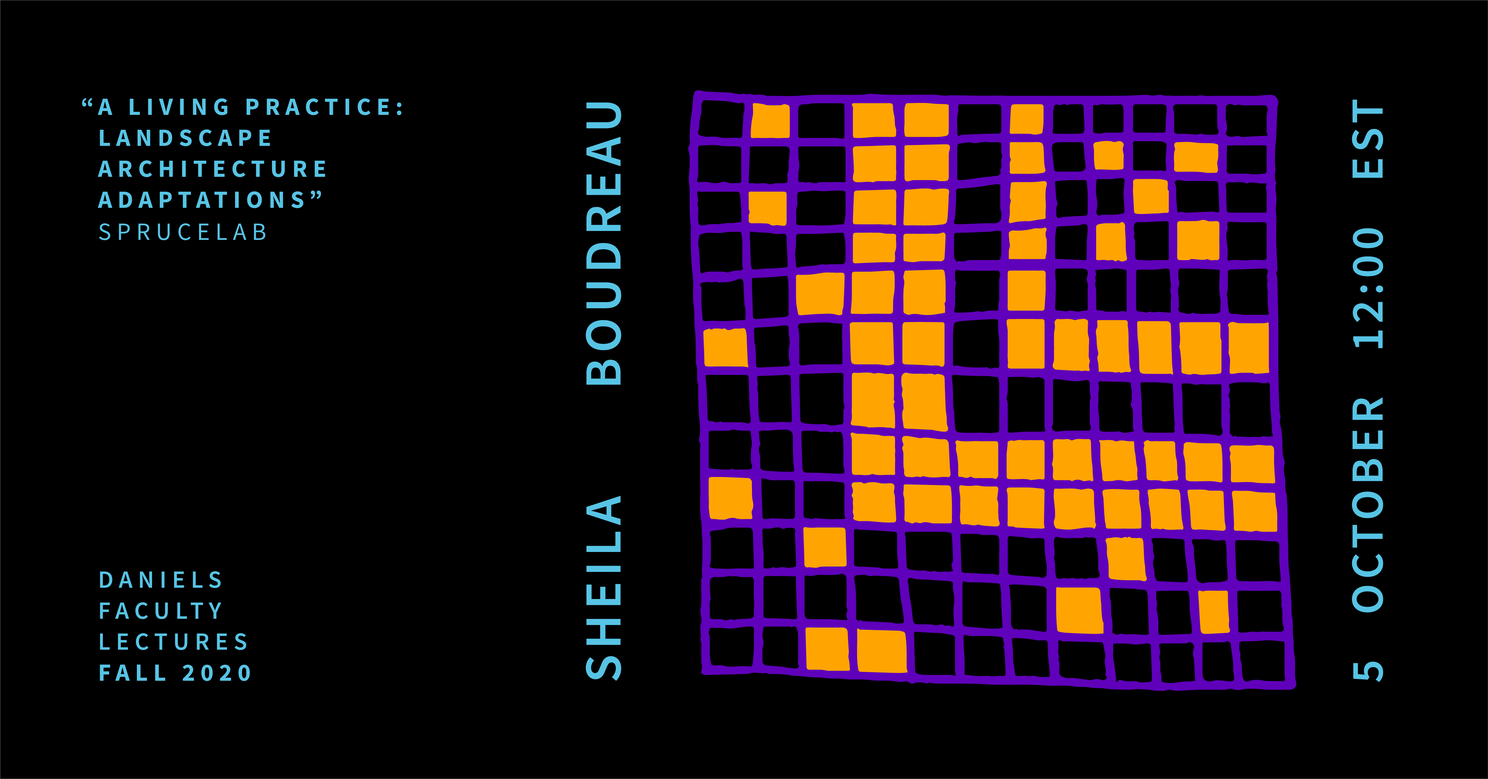 Sheila Boudreau lecture poster