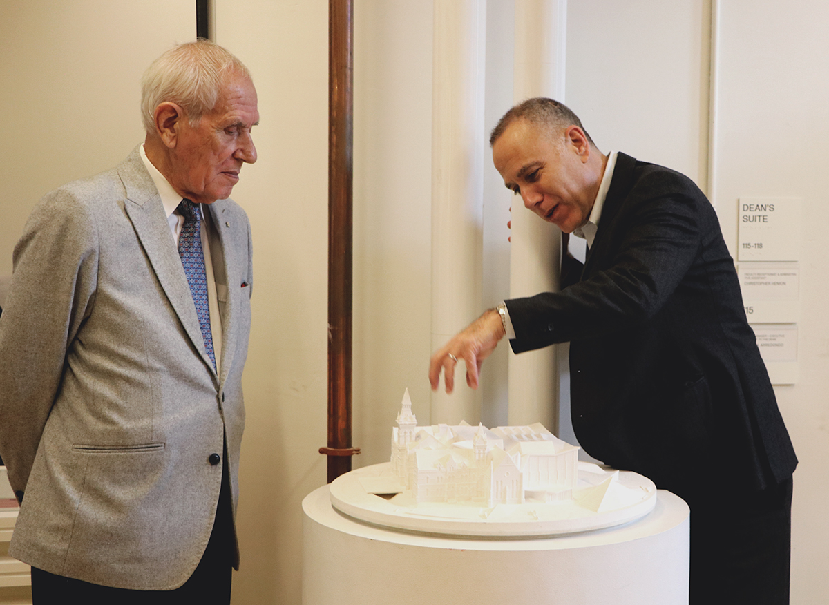Douglas Cardinal and Richard Sommer