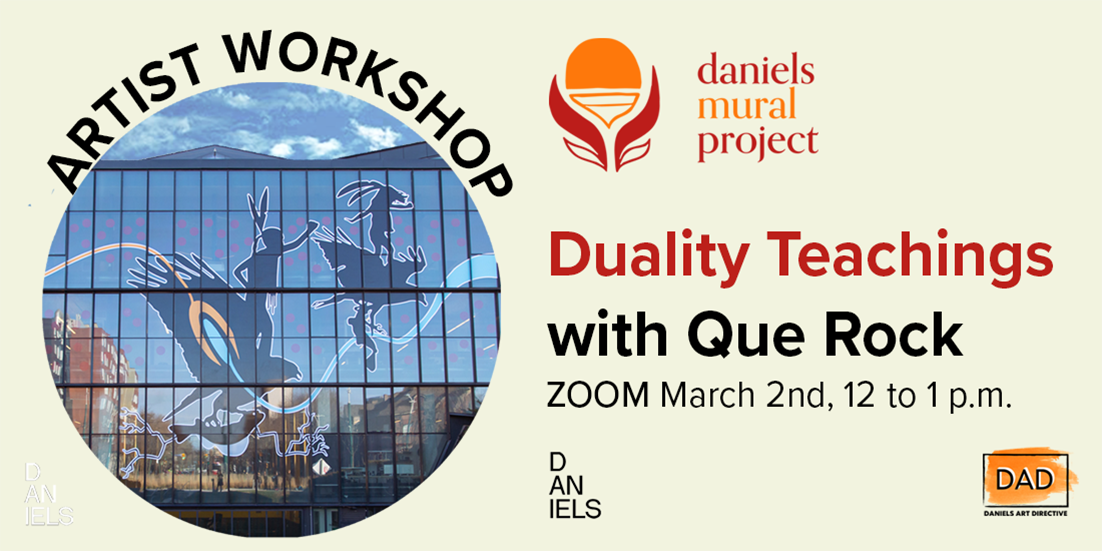 Workshop poster designed by Daniels Art Directive
