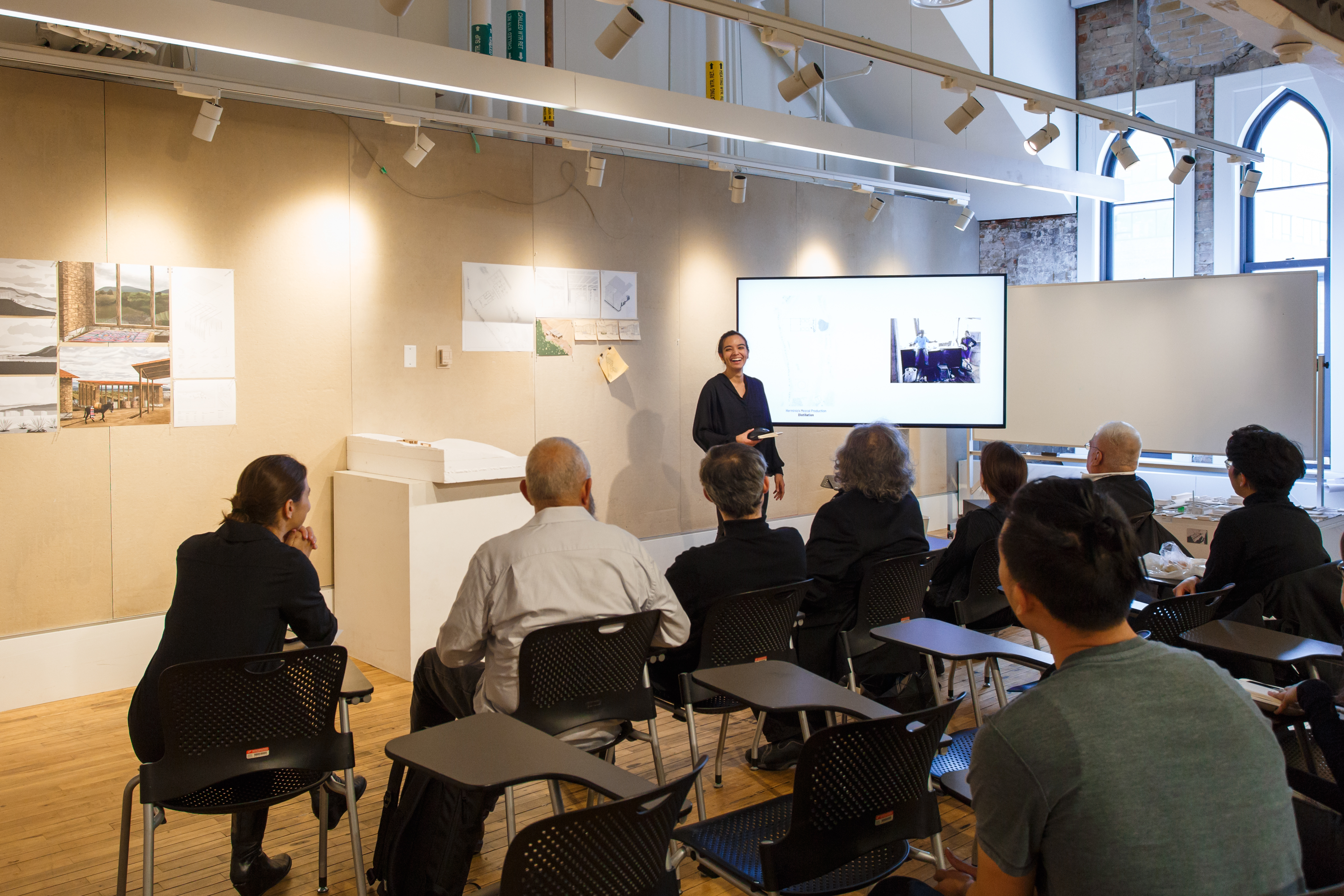 students present during daniels faculty reviews 2019