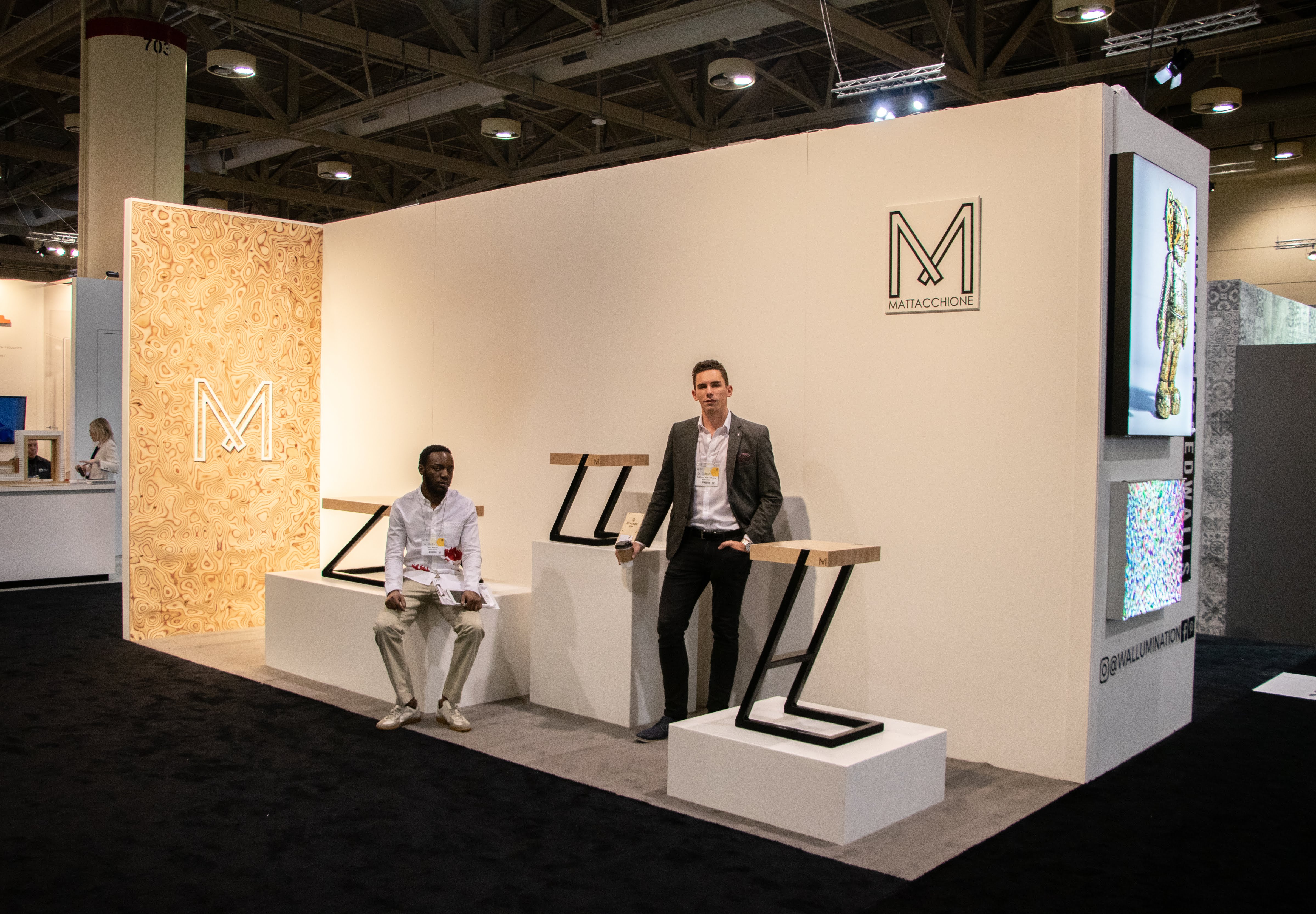 Temi Adeniyi and Anthony Mattacchione