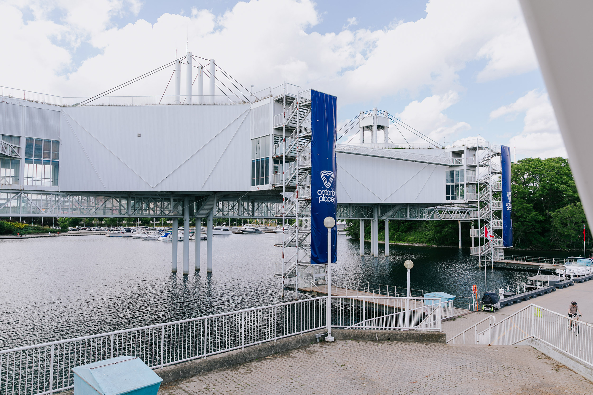 Ontario Place's pods