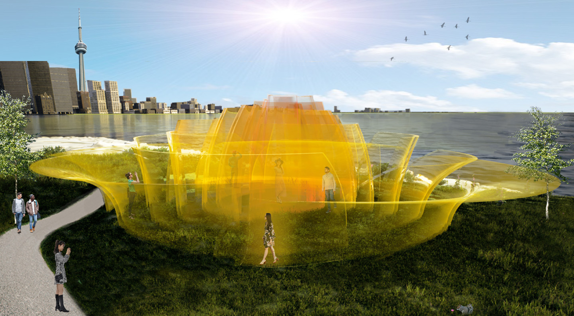 Rick Shutte and Mina Onay's Air Quality Pavilion