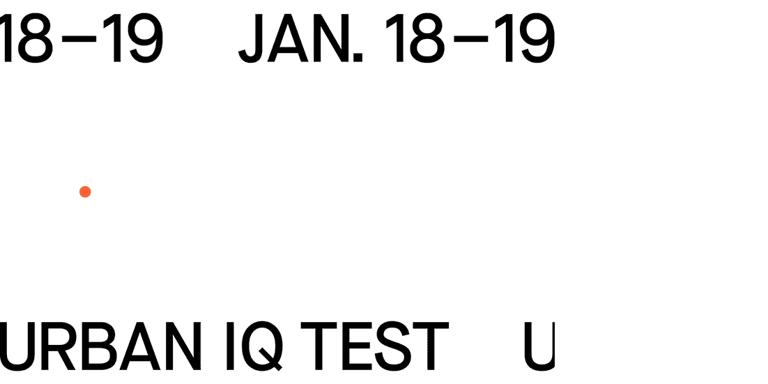 Urban IQ Test Graphic