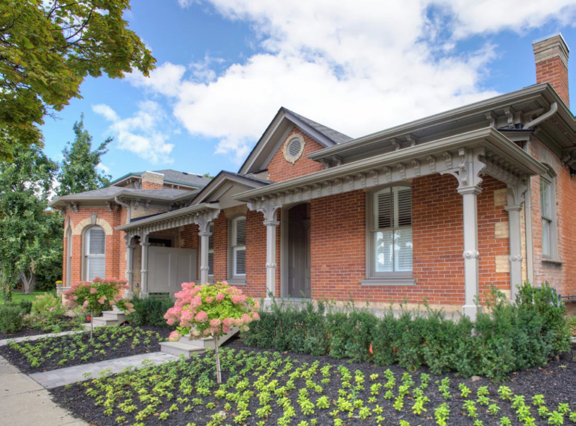 Craig Newsome's restoration of a cottage located within the Brant Avenue Conservation District.