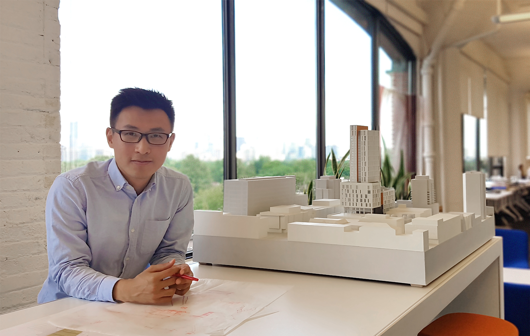 Isaac Seah at Perkins+Will.