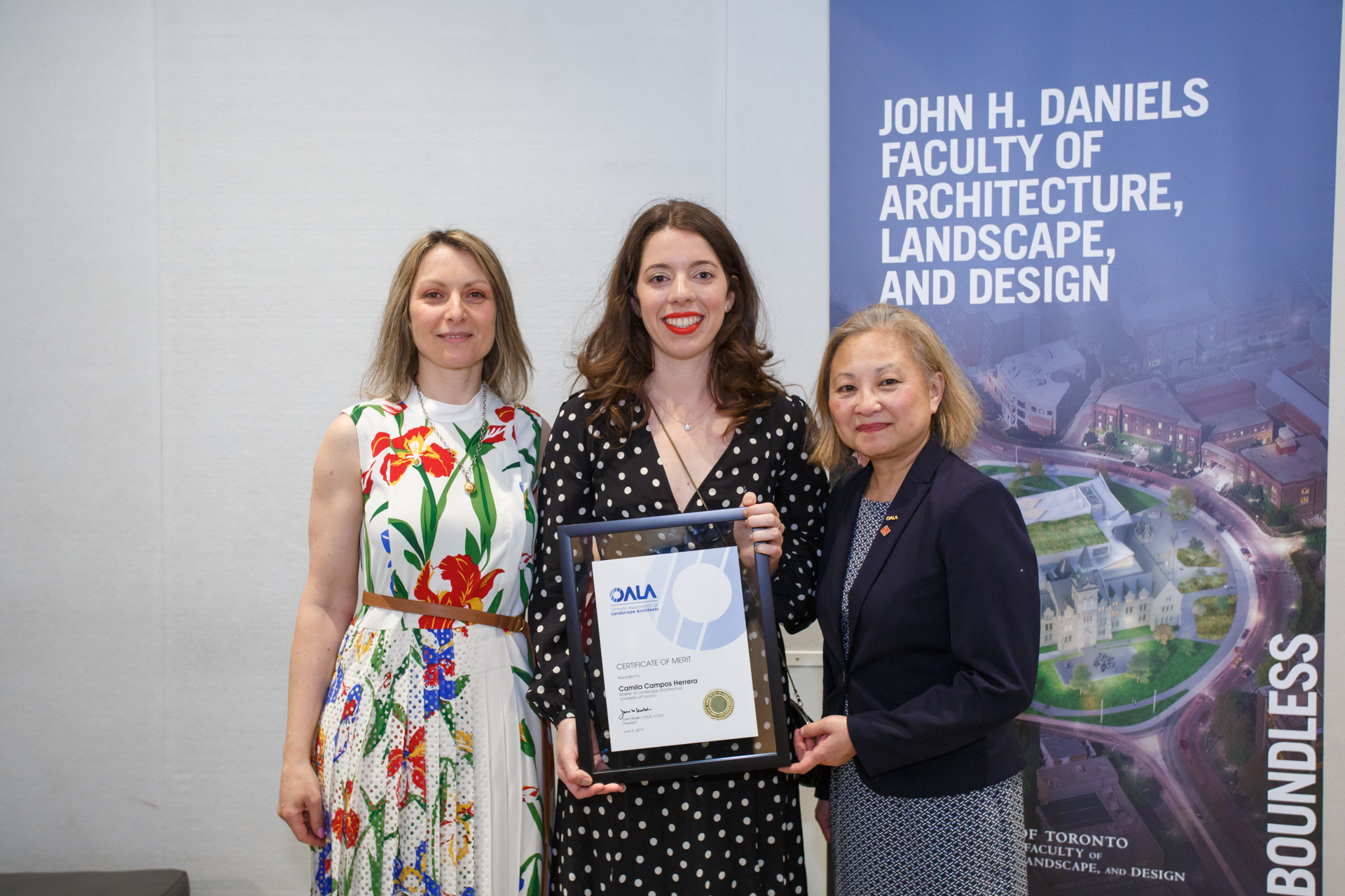 Winners at Student Award