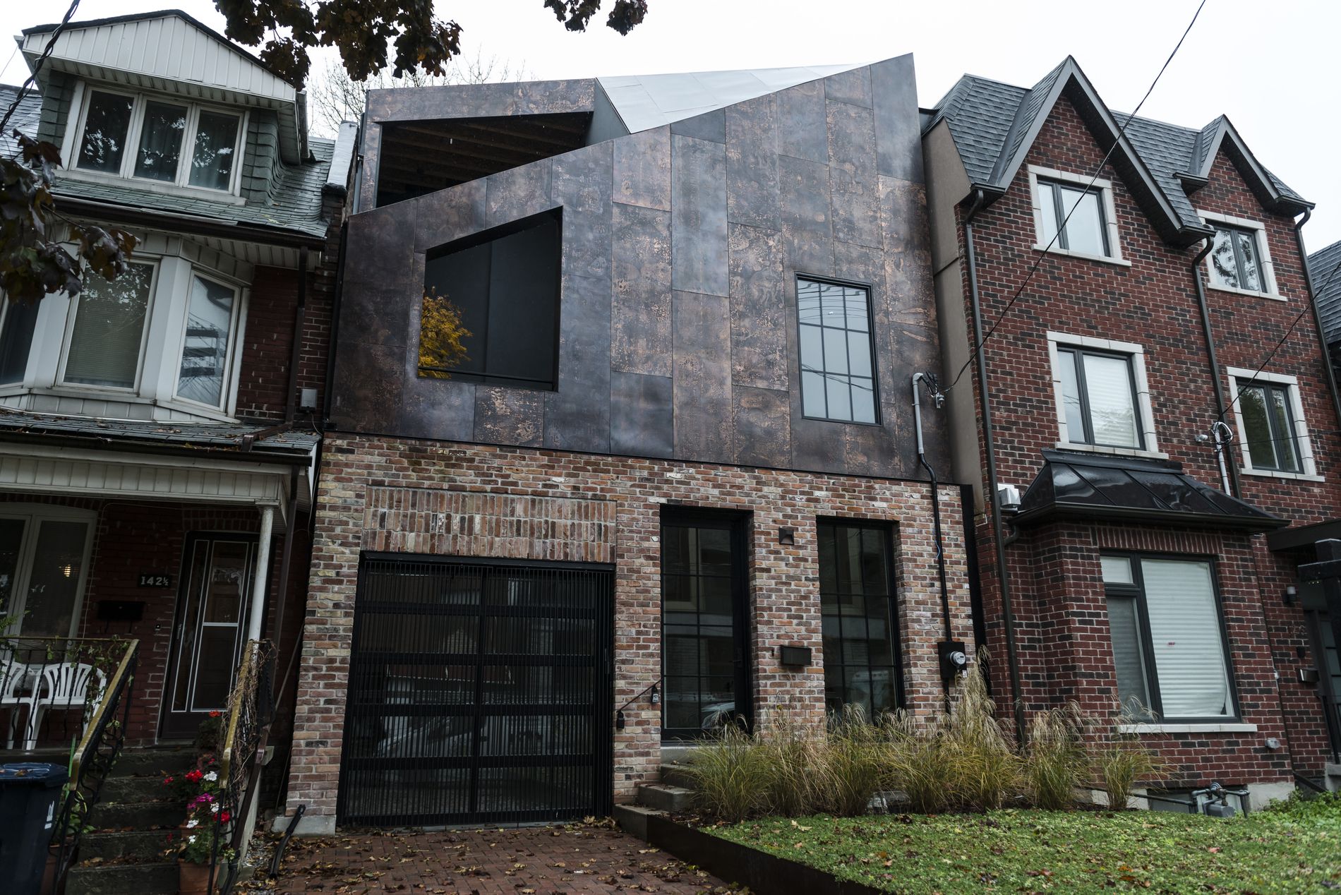 Sculptural Copper House