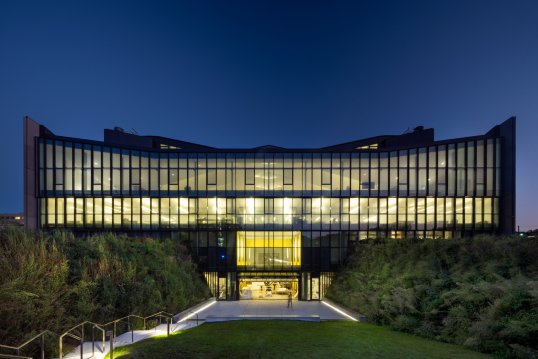 The Daniels Building's north facade