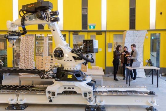 The Daniels Faculty's seven-axis robotic arm